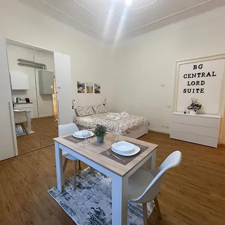 Bg Lord Con Parcheggio - Vista Citta Alta Appartamento *